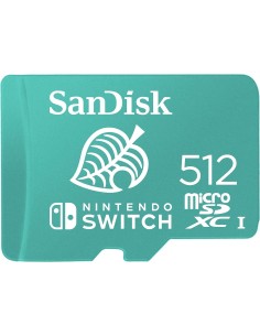 Tarjeta Micro SDXC SanDisk 512Gb para Nintendo Switch