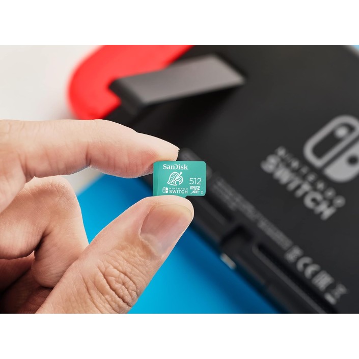 Tarjeta Micro SDXC SanDisk 512Gb para Nintendo...