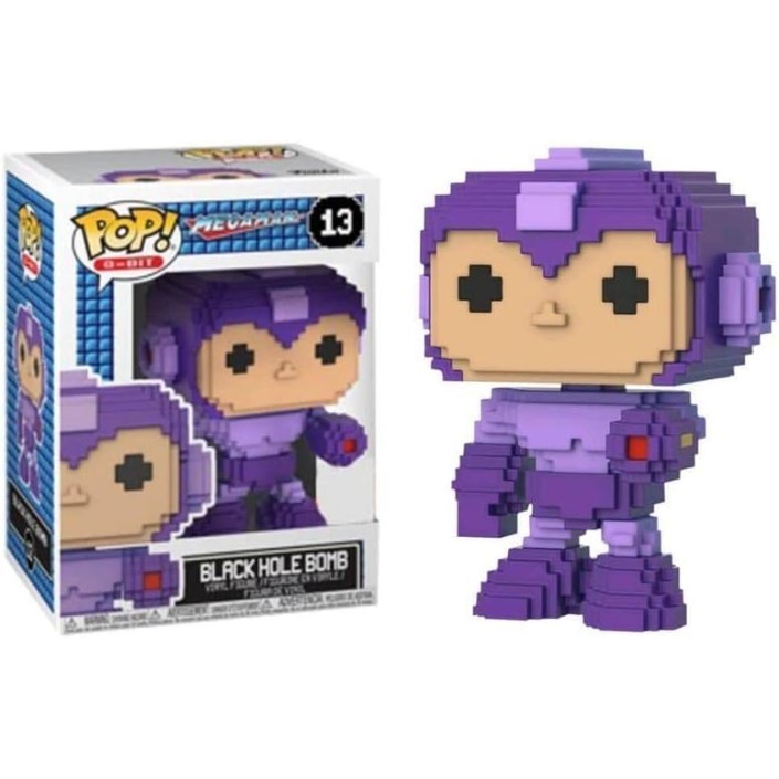 Figura Funko Pop! Mega Man Black Hole 8 Bit...