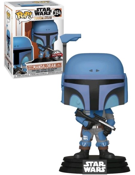 Figura Funko Pop! Star Wars Mandalorian Death Watch Modelo 354 | 46091 Edición Especial
