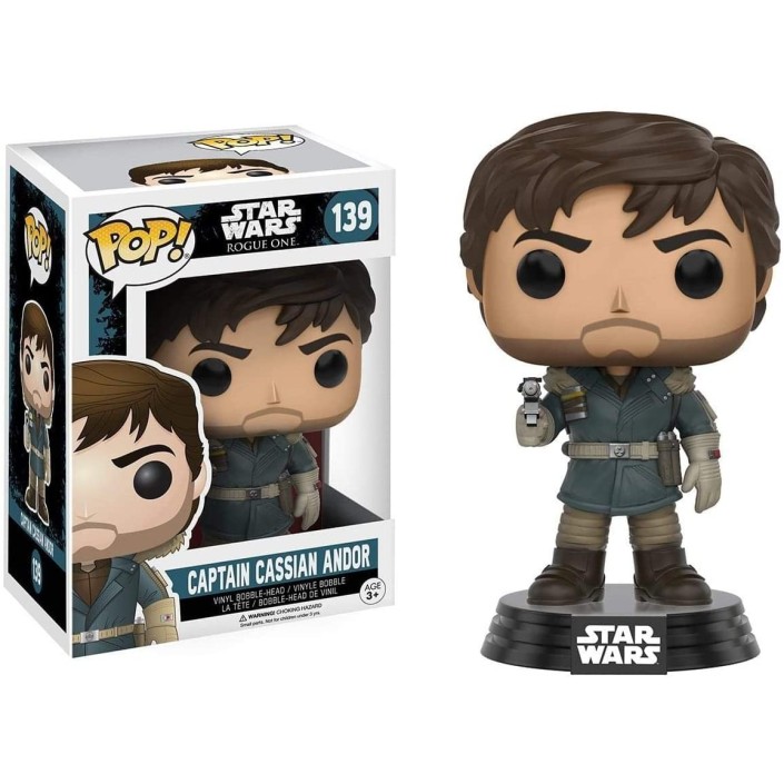 Funko Pop! Star Wars Rogue One Capitán Cassian...