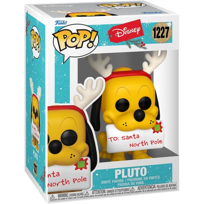 Figura Funko Pop! Disney Holiday Pluto Modelo...