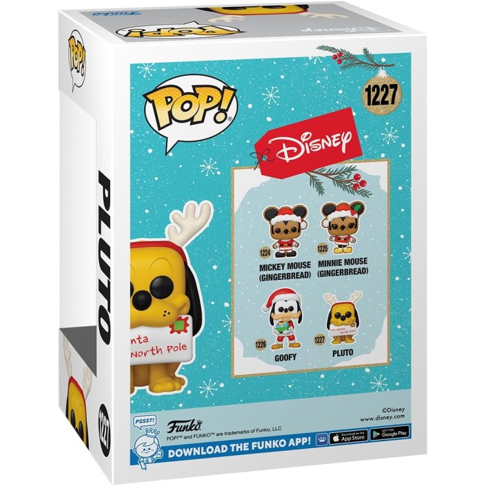 Figura Funko Pop! Disney Holiday Pluto Modelo...