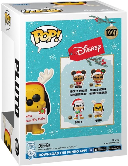 Figura Funko Pop! Disney Holiday Pluto Modelo 1227| 64328