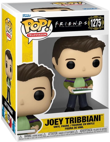 Figura Funko Pop! Televisión Friends Joey con Pizza Modelo 1275 | 65674