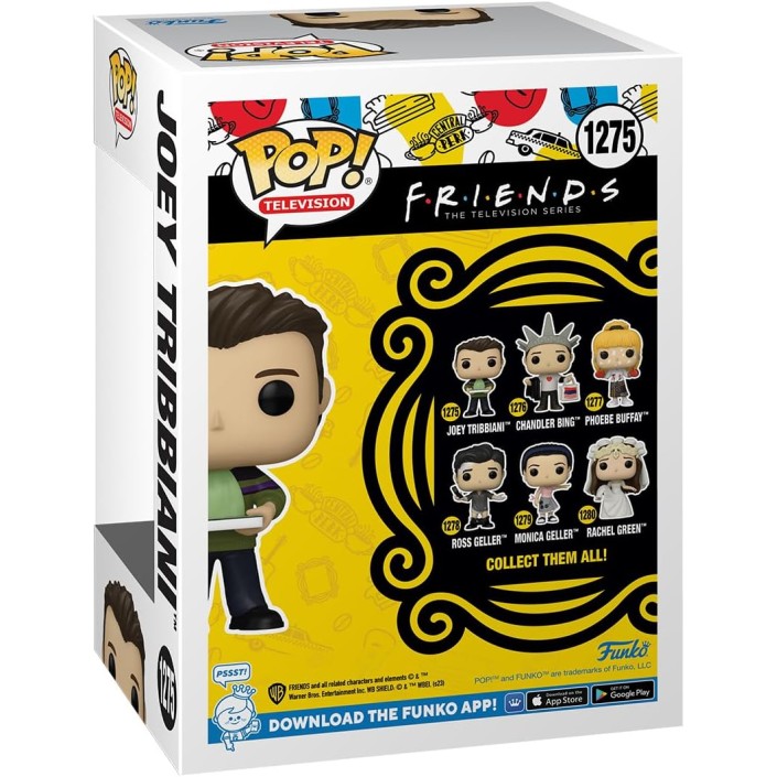Figura Funko Pop! Televisión Friends Joey con...