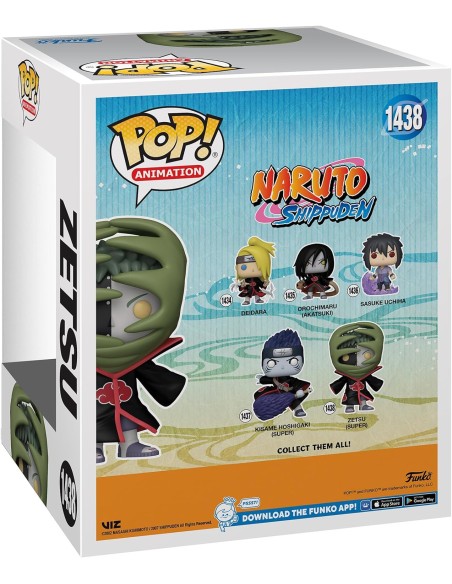 Figura Funko Pop! Animación Naruto Zetsu 15cm Modelo 1438 | 72073