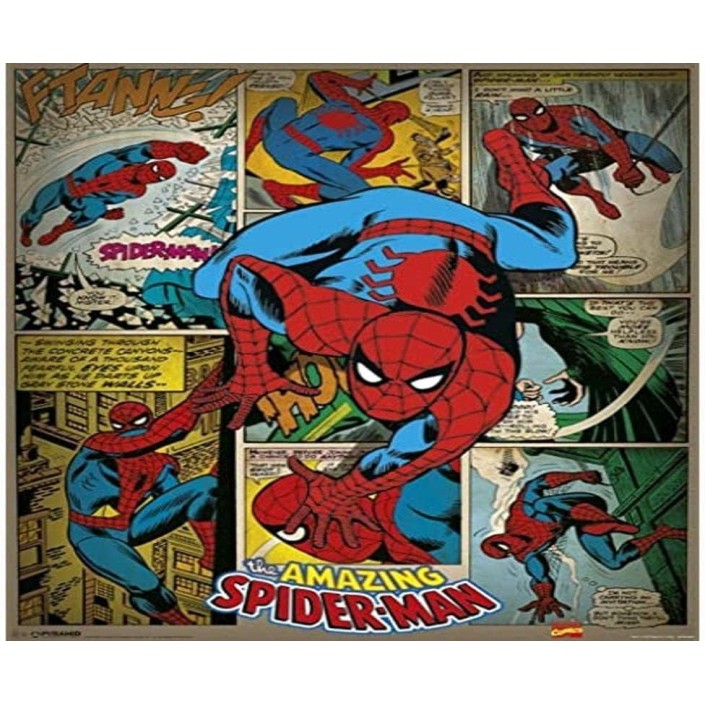 Poster Pyramid Spider Man Comic Retro