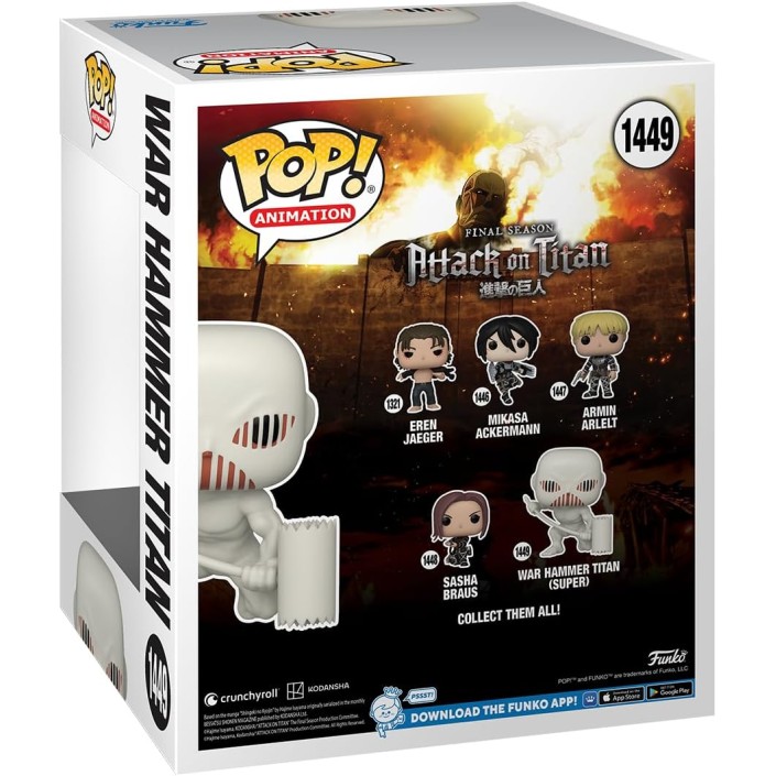 Figura Funko Pop! Animación El Ataque de los...