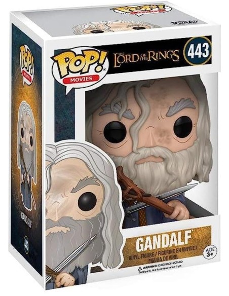 Figura Funko Pop! Películas El Señor de los Anillos Gandalf Modelo 443 | 13550