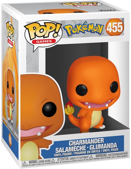 Figura Funko Pop! Juegos Pokémon Charmander Modelo 455 | 50403