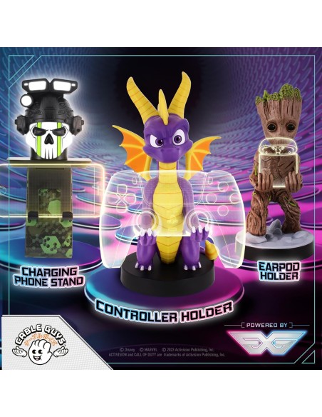 Soporte Cable Guys para Mando o Móvil Modelo Spyro