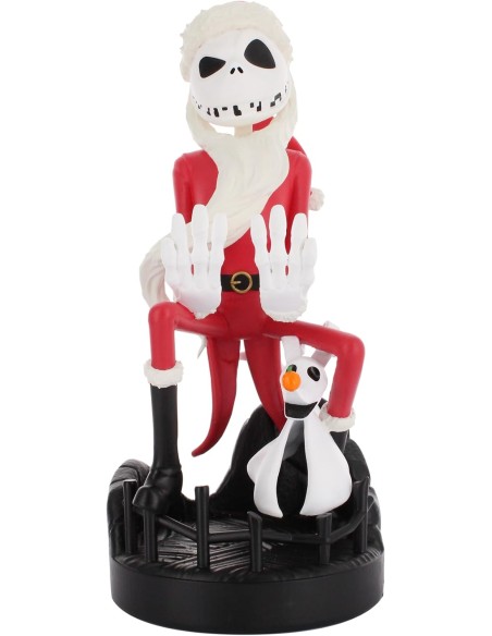 Soporte Cable Guys para Mando o Móvil Modelo Santa Jack Skellinton