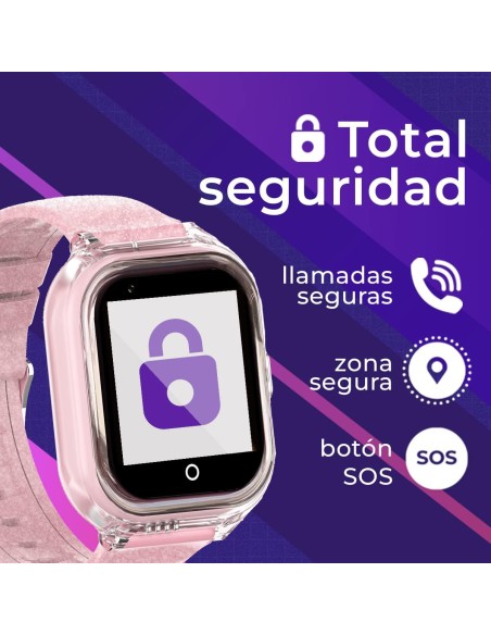 Reloj Savefamily Smartwatch Modelo Enjoy Color Azul para Niños