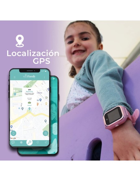 Reloj Savefamily Smartwatch Modelo Enjoy Color Azul para Niños
