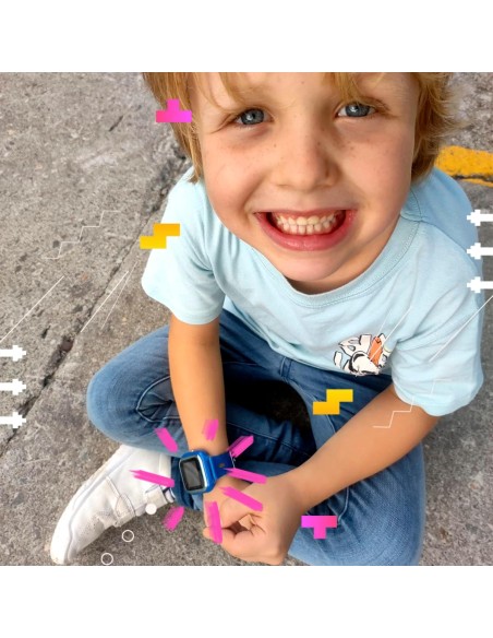 Reloj Savefamily Smartwatch Modelo Enjoy Color Azul para Niños