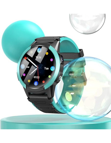 Reloj SaveFamily Smartwatch Modelo Slim Color Verde Para Niños