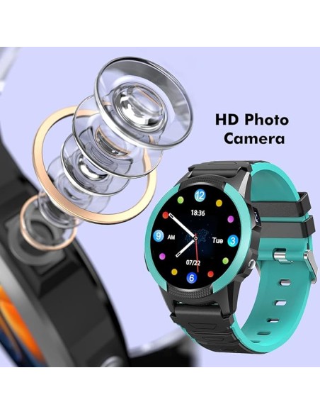 Reloj SaveFamily Smartwatch Modelo Slim Color Verde Para Niños