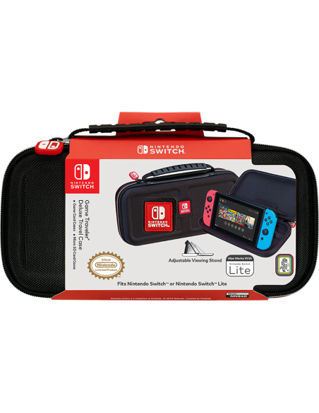 Funda para Nintendo Switch Deluxe Color Negro