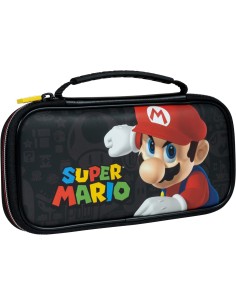 Funda para Nintendo Switch Modelo Super Mario Color Negro