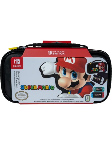 Funda para Nintendo Switch Modelo Super Mario Color Negro