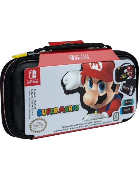 Funda para Nintendo Switch Modelo Super Mario Color Negro