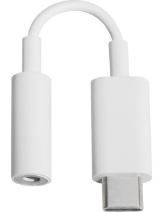 Adaptador Google de Jack 3.5mm a USB C color Blanco | Sin...