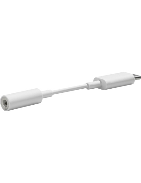 Adaptador Google de Jack 3.5mm a USB C color Blanco | Sin Embalaje