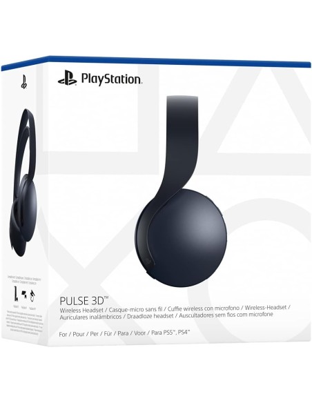 Auriculares Inalámbricos Sony Pulse 3D Negro Medianoche para PlayStation 5 | PS5