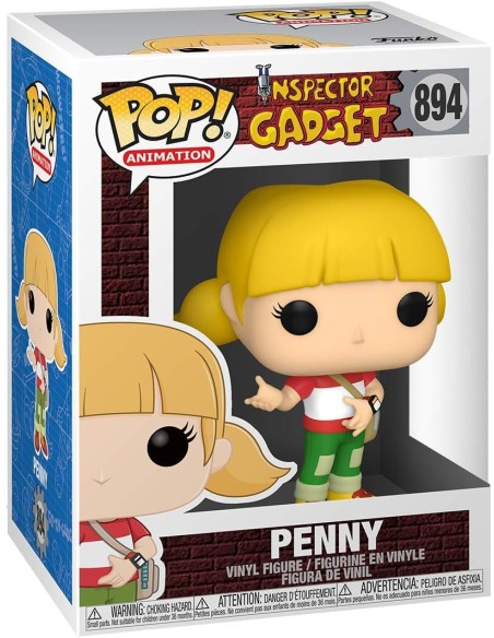 Figura Funko Pop! Animación Inspector Gadget Penny Modelo 894 | 52014