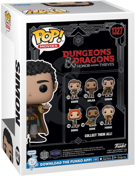 Figura Funko Pop! Película Dragones y Mazmorras Simon Modelo 1327 | 68081