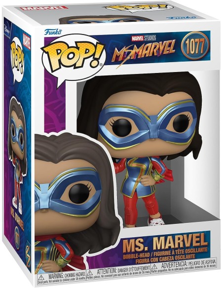 Figura Funko Pop! Marvel Ms. Marvel Modelo 1077 | 59495