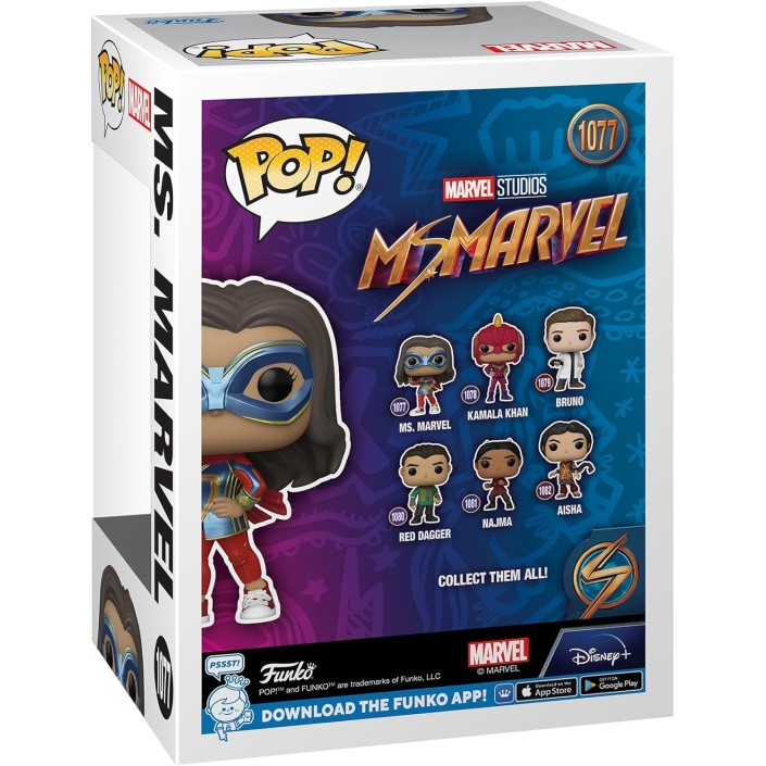 Figura Funko Pop! Marvel Ms. Marvel Modelo 1077...