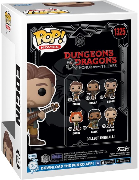 Figura Funko Pop! Películas Dragones y Mazmorras Edgin Modelo 1325 | 68079