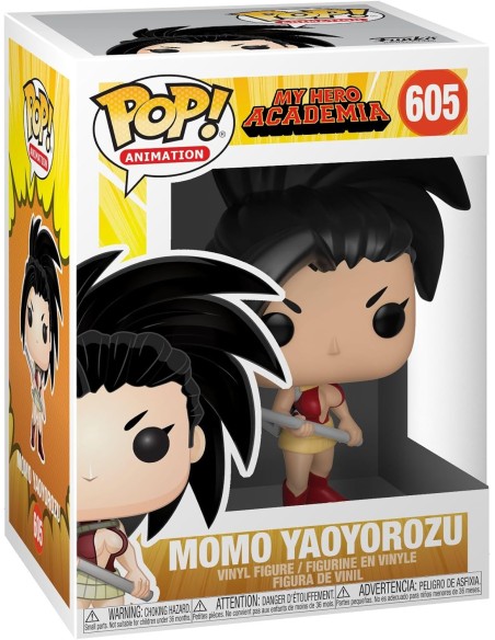 Figura Funko Pop! Animación My Hero Academia S3 Momo Yaoyorozu Modelo 605 | 42935