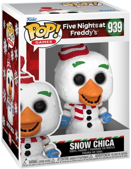 Figura Funko Pop! Juego Five Nights And Freddy´S Snow Chica Modelo 939 | 72486