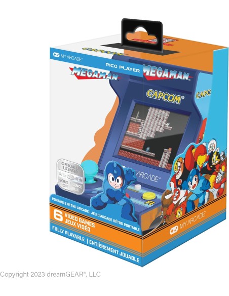 Consola Retro My Arcade Pico Player Megaman 3,7 Modelo DGUNL-7011
