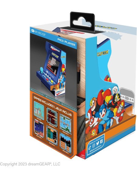 Consola Retro My Arcade Pico Player Megaman 3,7 Modelo DGUNL-7011