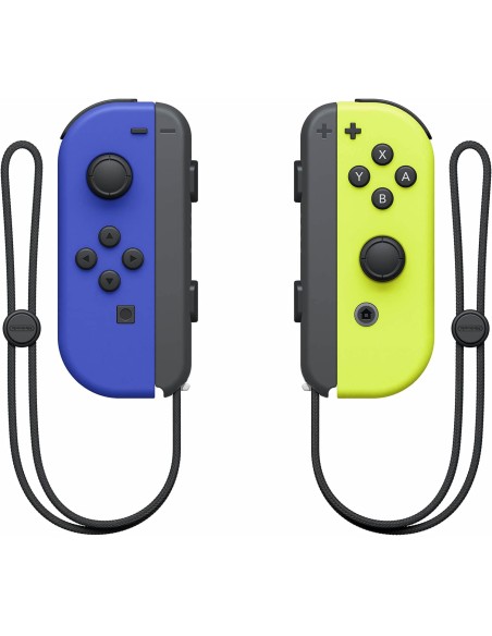 Mandos Inalámbricos Nintendo Switch Joy-con Controlador para Juegos Color Azul y Amarillo Neón