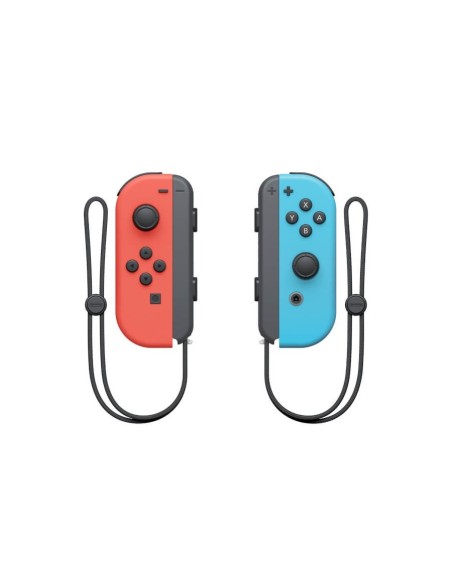 Mandos Inalámbricos Nintendo Switch Joy-con Controlador para Juegos Color Rojo Neón y Azul Neón