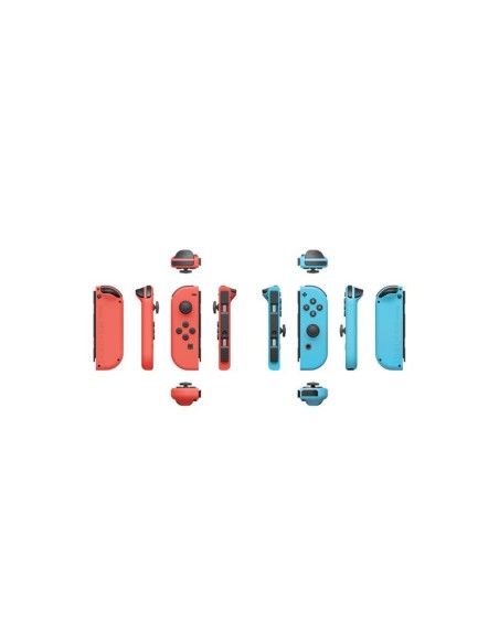Mandos Inalámbricos Nintendo Switch Joy-con Controlador para Juegos Color Rojo Neón y Azul Neón