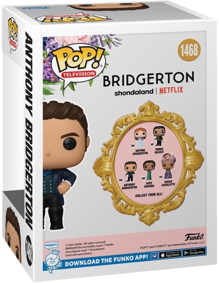 Figura Funko Pop! Televisión Los Bridgerton Anthony Bridgerton Modelo 1468 |72203