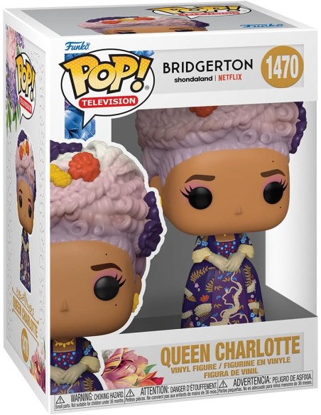 Figura Funko Pop! Televisión Los Bridgerton Reina Charlotte Modelo 1470 |72206