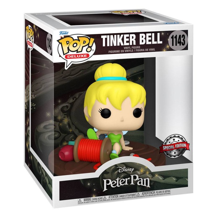 Figura Funko Pop! Deluxe Peter Pan Campanilla...