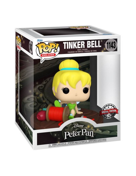 Figura Funko Pop! Deluxe Peter Pan Campanilla Modelo 1143 | 58794 Edición Especial