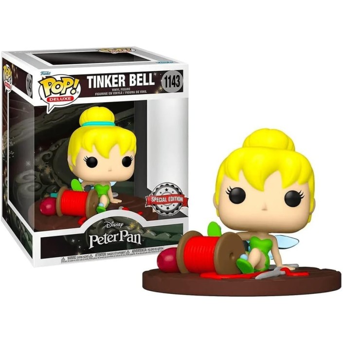 Figura Funko Pop! Deluxe Peter Pan Campanilla...
