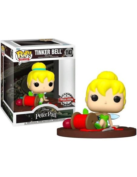 Figura Funko Pop! Deluxe Peter Pan Campanilla Modelo 1143 | 58794 Edición Especial