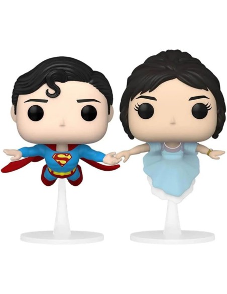 Figura Funko Pop! Películas Superman y Lois Volando Modelo Pack-2 | 60162 Edición Especial