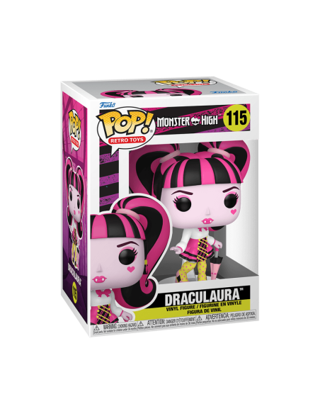 Figura Funko Pop! Juguetes Retro Monster High Draculaura Modelo 115 | 67430