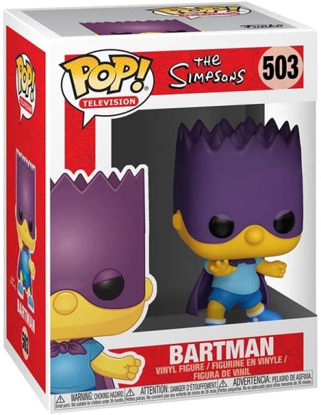 Figura Funko Pop! Televisión Los Simpsons Bartman 503 | 33876
